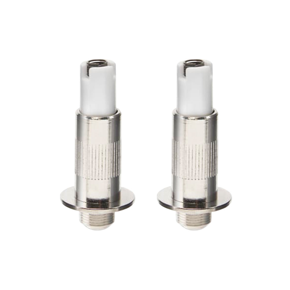 Ooze Pronto Coil Replacement Tips 2-Pack for Concentrates, Front View on White Background