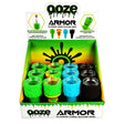 Ooze Armor Silicone and Glass Bowls 12 Pack, various colors, displayed in box