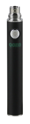 Ooze Standard Black Battery - 510 Thread for Vaporizers, Front View, 5 Pack