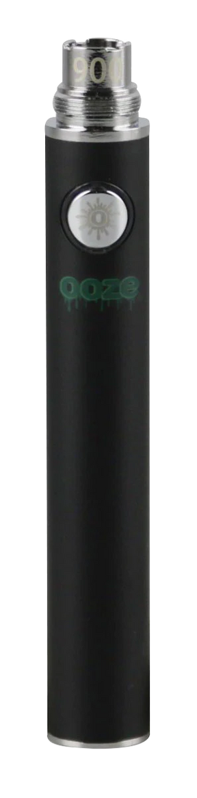 Ooze Standard Black Battery - 510 Thread for Vaporizers, Front View, 5 Pack