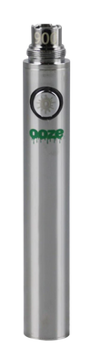 Ooze Standard Silver Battery 5-Pack for Vaporizers, 510 Thread, Front View