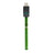 Ooze Twist Slim 510 Battery 2.0 in Green with Charger, front view on white background, 320mAh capacity
