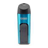 Ooze Verge Dry Herb Vaporizer in Blue - Front View with 2500mAh Battery