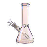 Green Flower 8" Beaker Bong