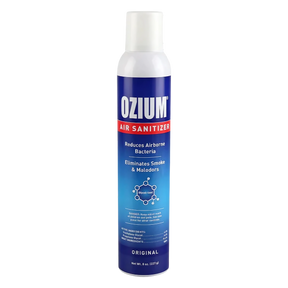 Ozium Original 8oz Air Sanitizer Aerosol Spray - Front View on White Background