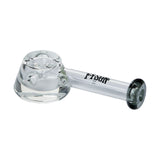 Tyson Dynamite Glass Hand Pipe - Clear Borosilicate with Side Carb Hole