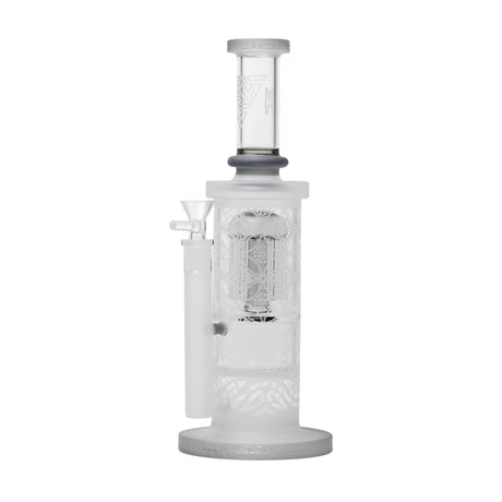 Human Grade Sacred Straight Sandblasted Glass Dab Rig