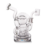 MJ Arsenal The Plasma Core Rig with Borosilicate Glass, Front View on White Background