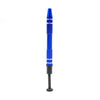 The Stash Shack Pearl Grabber Tool in Blue, ideal for concentrates, front view on white background