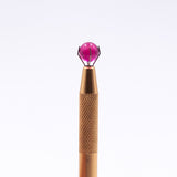 The Stash Shack Pearl Grabber Tool with pink pearl, close-up front view on white background