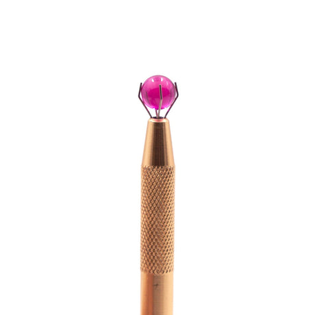 The Stash Shack Pearl Grabber Tool with pink orb tip, for precise concentrate handling