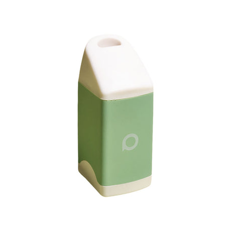 Philter Labs Phrend Personal Air Filter in green silicone, front view on seamless white background