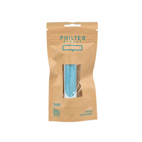 Philter Labs Pocket Air Filter Display Pack, 3.5" Easy-to-Use Personal Smoke Filter, Front View