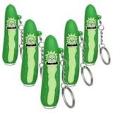 Pickle Richard Silicone Chillum Key Chain | 3" | 10ct Bundle