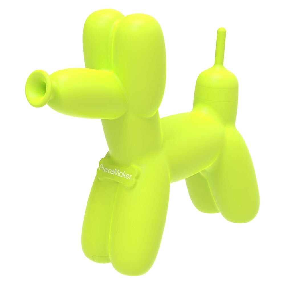 PieceMaker K9 Balloon Dog Silicone Water Pipe | 7.5" | Colors Vary