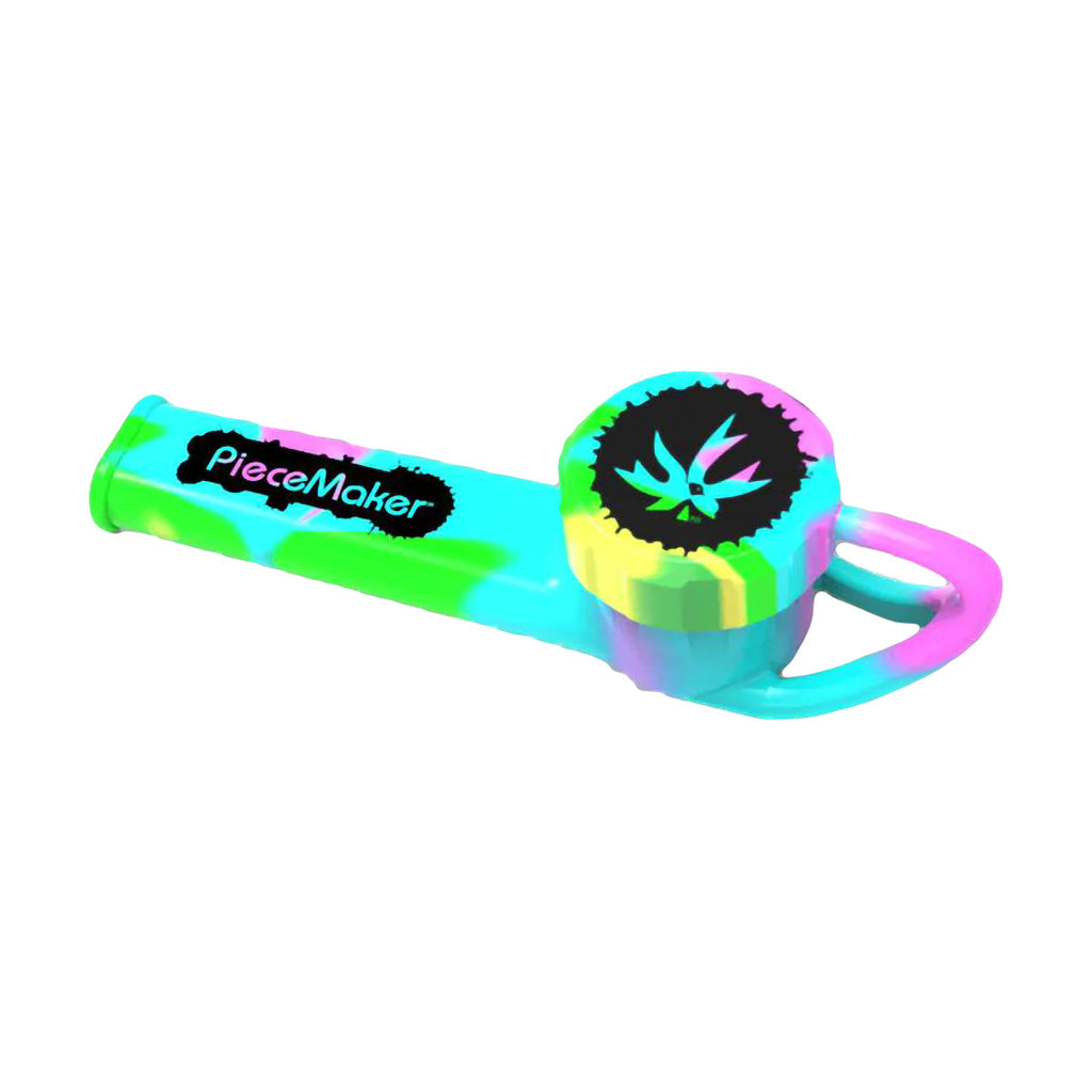 PieceMaker Karma Go Silicone Pipe in Assorted Colors, Compact and Portable Design