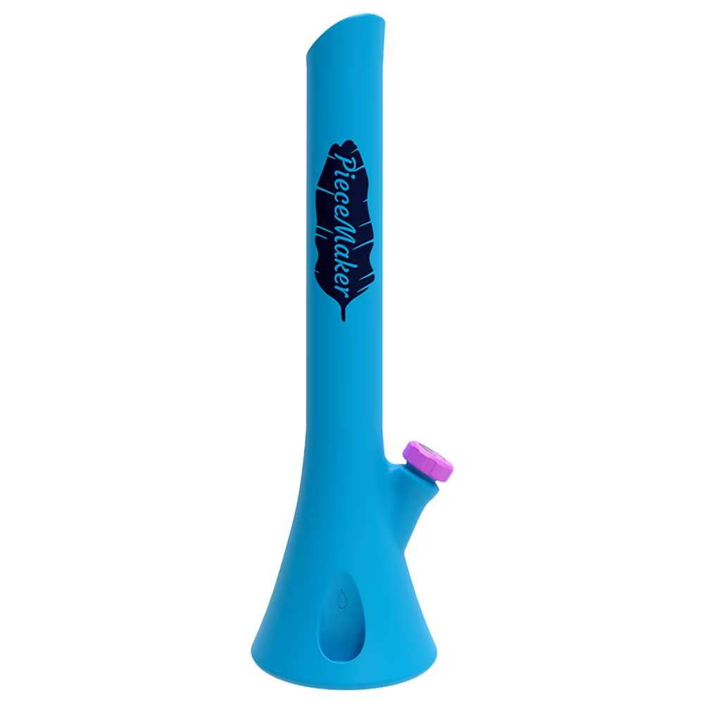 Piecemaker Kirby Silicone Water Pipe | 14.5" | Colors Vary