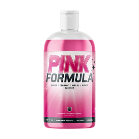 16 oz Pink Formula Cleaner for Pipe & Hookah, USA-Made Cleaning Solution Front View
