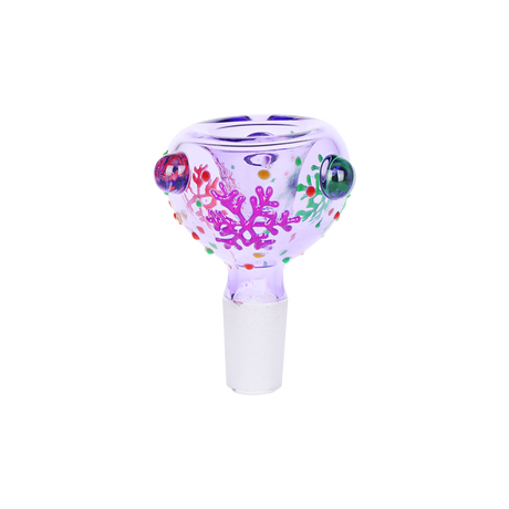 Pinky Hearts Beaker Glass Water Pipe | 10" | 14mm F