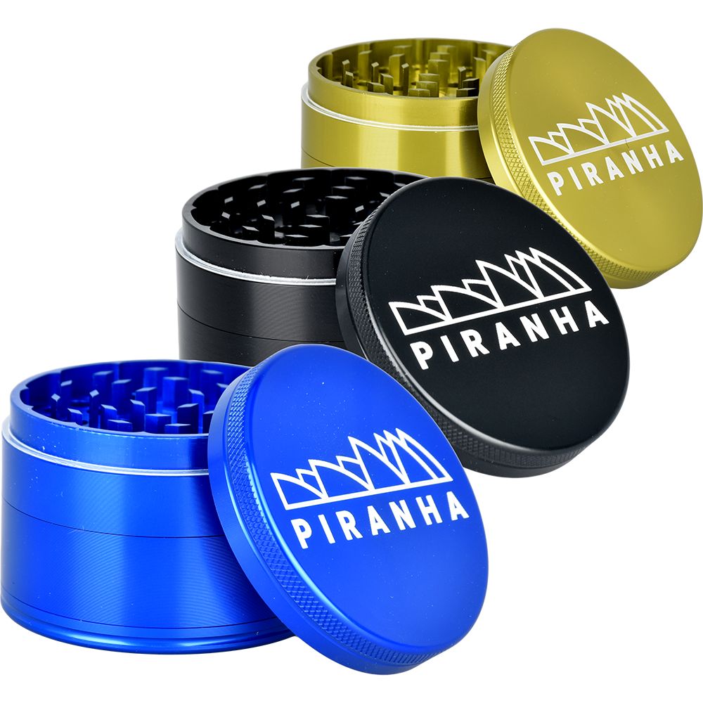 Piranha 4 Piece 2.5" Grinder