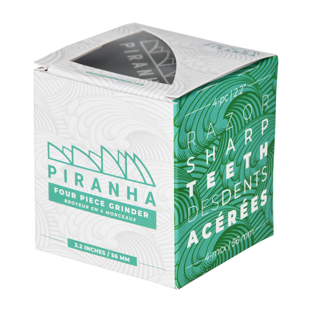 Piranha Pollinator Aluminum Grinder | 4pc | 2.2"