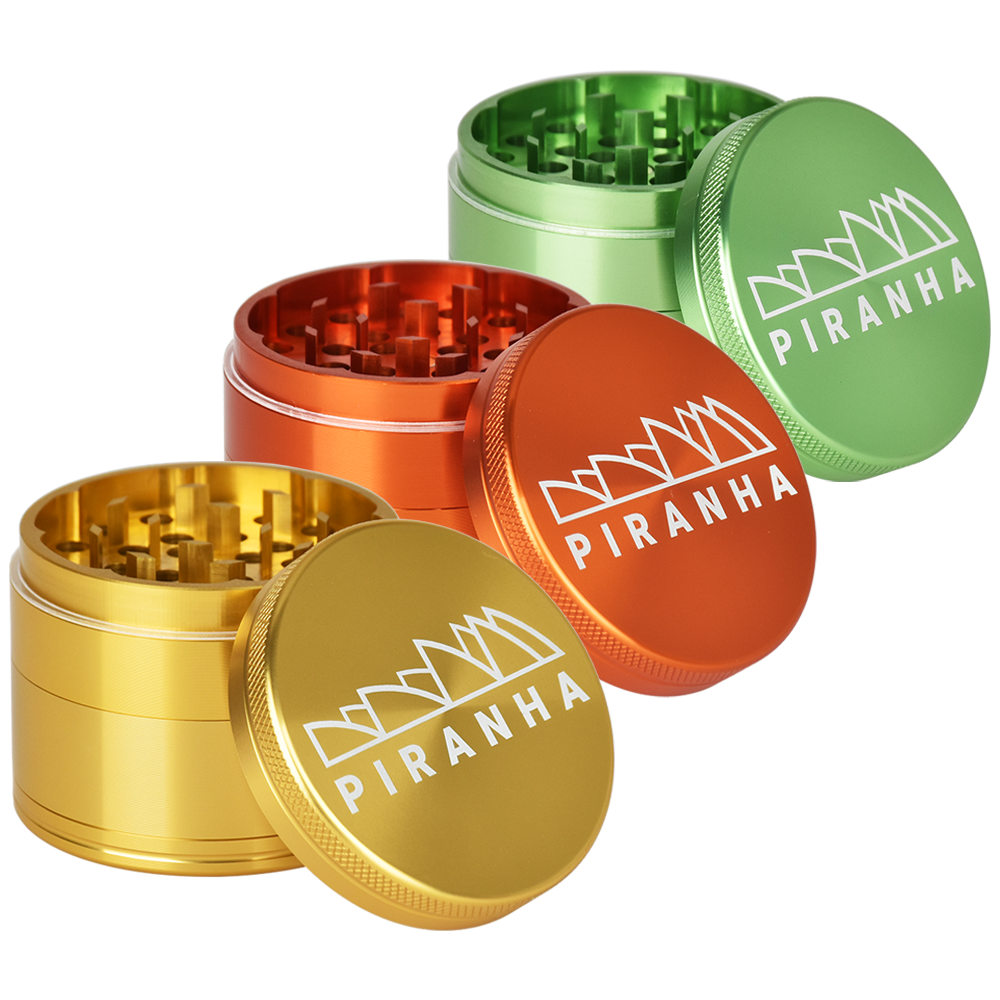 Piranha Pollinator Aluminum Grinder | 4pc | 2.2"