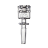 Piranha Quartz Diamond Knot Domeless Nail - 10mm Male, clear view on white background