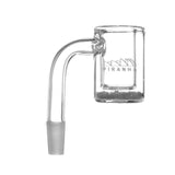 Piranha Quartz Thermochromic Banger Nail for Dab Rigs - Clear, Side View