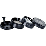 Piranha RETRO Aluminum Grinder | 4pc | 2"