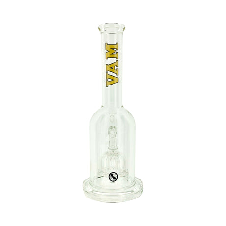 MAV Glass 14" 8 Shower OCTOPERC Bong with Borosilicate Glass, Front View on White Background