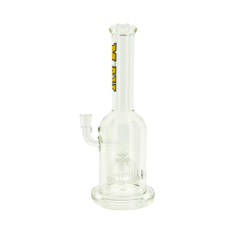 MAV Glass Octoperc Beast 14" shower perc bong, side view showing the angled joint arm and perc chamber