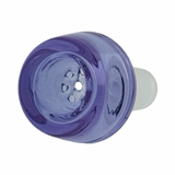 MAV Glass 7 Hole Pro Bowl in 14mm size, top view showing deep bowl design, made of durable borosilicate.