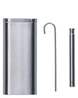 Valiant Distribution Pocket-sized Silver Dugout with One-Hitter, Metal, Portable Design