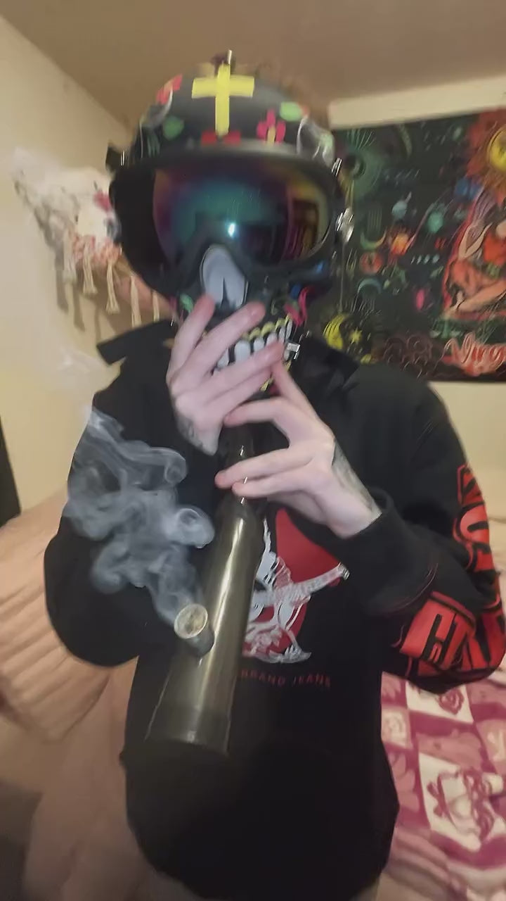 Gas Mask Acrylic Bong “Skull Party” – Assorted Designs