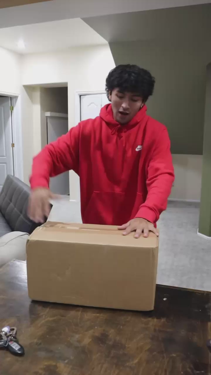 LA Pipes "Squared Up" Heavy 9mm Thick Beaker Bong