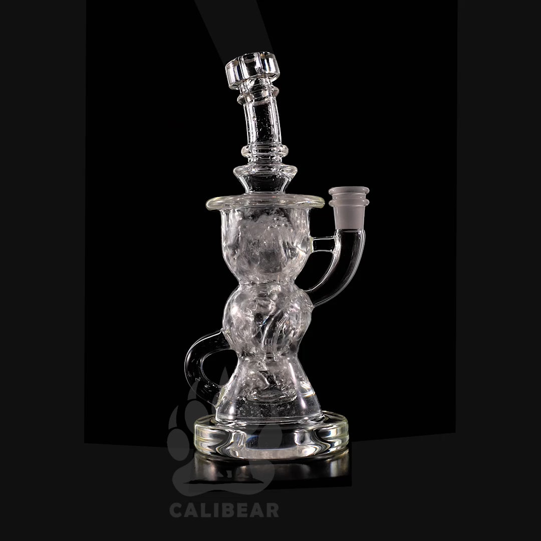 Calibear Vortex Seed Of Life Recycler Dab Rig