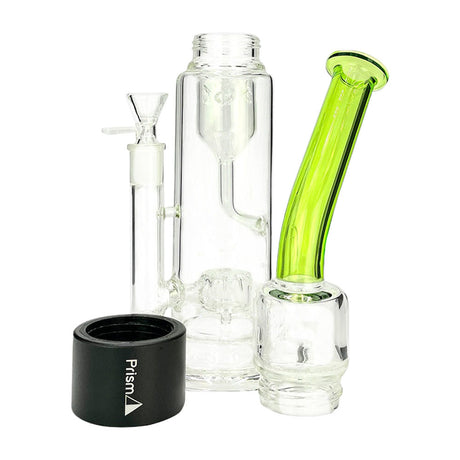 Prism Klein Incycler Water Pipe, 12.5" Tall, 14mm Female Joint, Borosilicate Glass, Front View