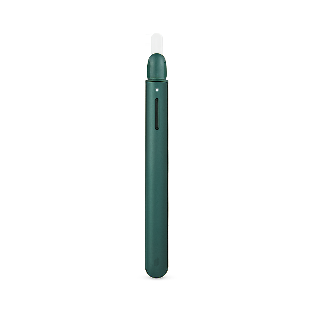 Pine green Puffco electric hot knife loading tool with a glazed ceramic tip for dabbing concentrates (photo 10)