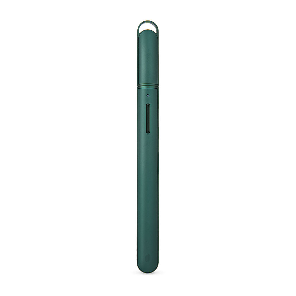 USB-C rechargeable Puffco Pine electric loading tool that reaches a full charge in as little as 25 minutes