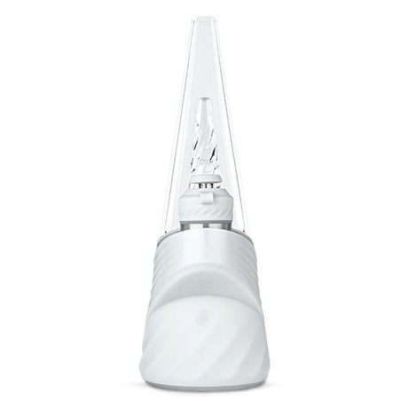 Puffco Peak Pro Vaporizer in Black, Smart Rig with 1700mAh, Front View on White Background