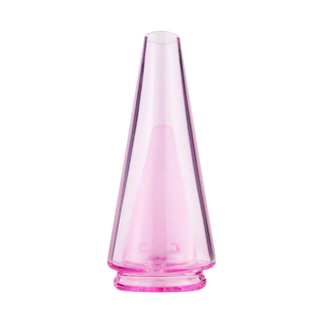 Puffco Peak Pink Borosilicate Glass Attachment for E-Rig - Front View