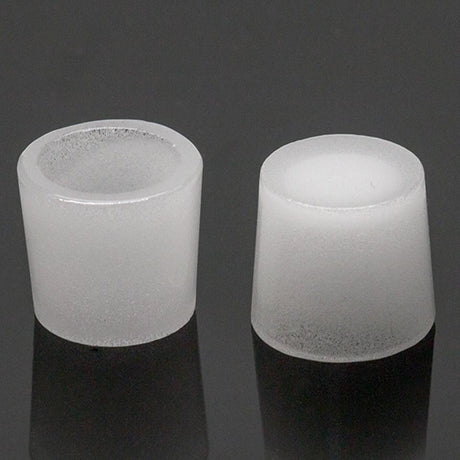 Puffco Peak Gavel Bowl duo on reflective surface, ideal for vaporizers and concentrates