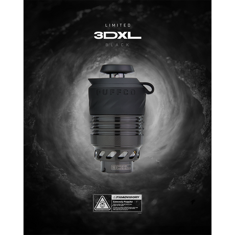 Puffco Peak Pro Replacement 3DXL Chamber Atomizer | Full Black Limited Edition