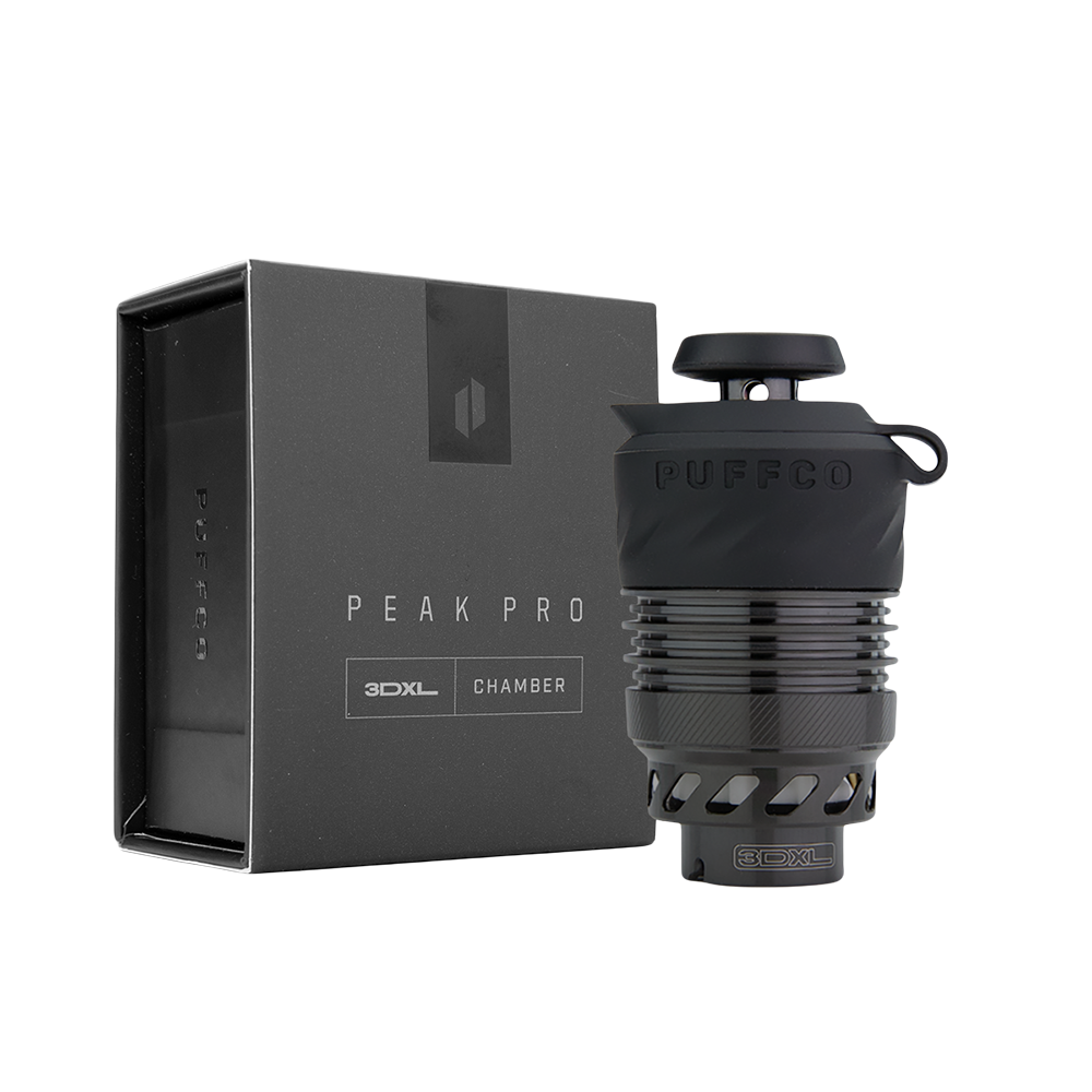 Puffco Peak Pro Replacement 3DXL Chamber Atomizer | Full Black Limited Edition
