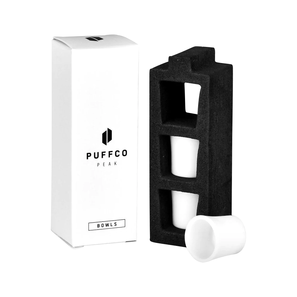 Puffco Peak Replacement Ceramic Bowl - 3 Pack DankGeek Puffco Peak Replacement Ceramic Bowl - 3 Pack DankGeek