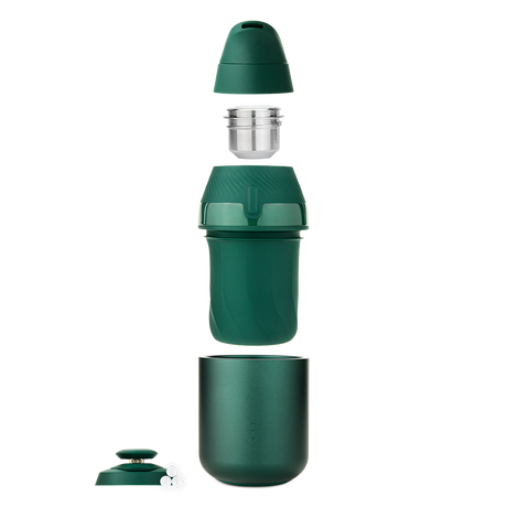 Portable Puffco Proxy Core concentrate vape in Pine, a battery powered e-rig with four preset heat settings