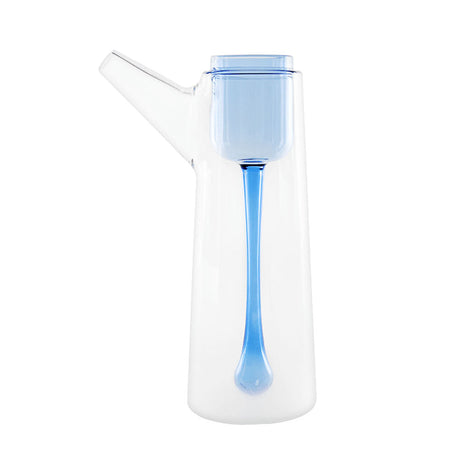 Puffco Proxy The Droplet Bubbler Attachment in Borosilicate Glass, 10" Height, Isolated Side View