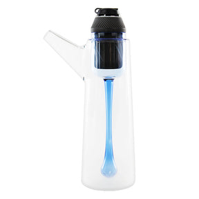 Puffco Proxy The Droplet Bubbler Attachment, 10" Borosilicate Glass, Front View