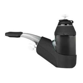 Puffco Proxy Travel Pack in Black, side view, featuring silicone case for vaporizer protection
