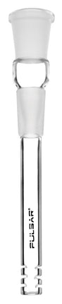 Pulsar Diffused Downstem, 3 inch, 14mm Male to Female, Borosilicate Glass, Front View